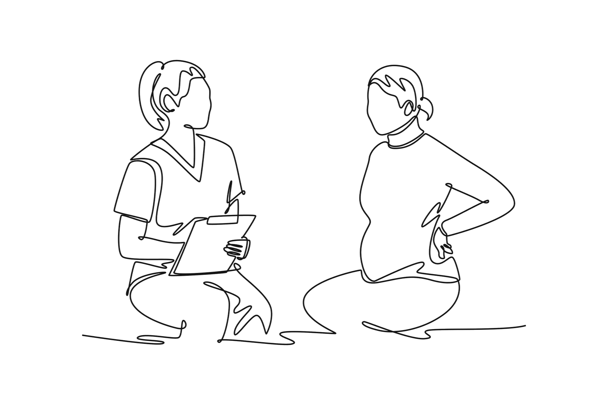 Ergotherapeutische Einschätzung im Gespräch mit Patient zur Analyse von Fähigkeiten im Alltag